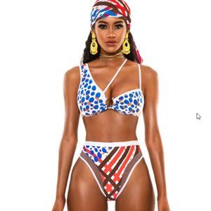BNWT BFYNE 2 Piece UZURI Swimsuit